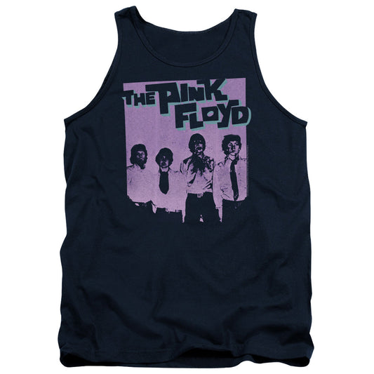 Pink Floyd Paint Box Mens Tank Top Shirt Navy Officially Licensed