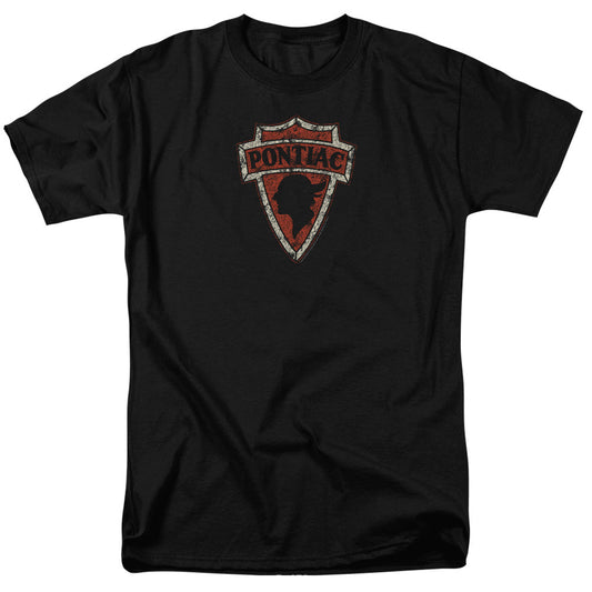 Pontiac Early Pontiac Arrowhead Mens T Shirt Black Officially Licensed