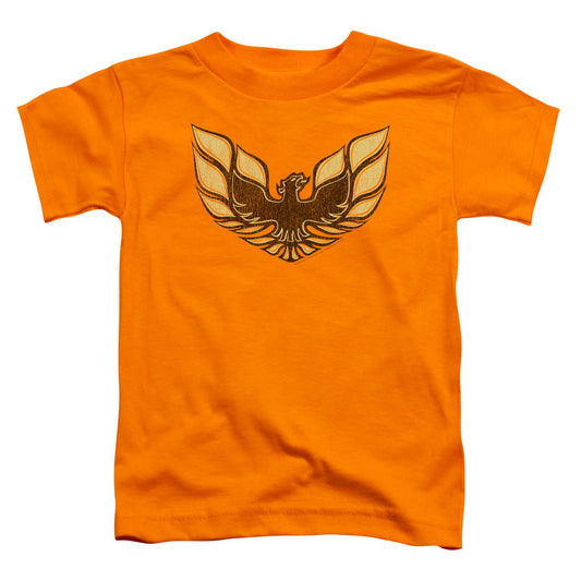 Pontiac Ross 1975 Bird Toddler Kids Youth T Shirt Orange