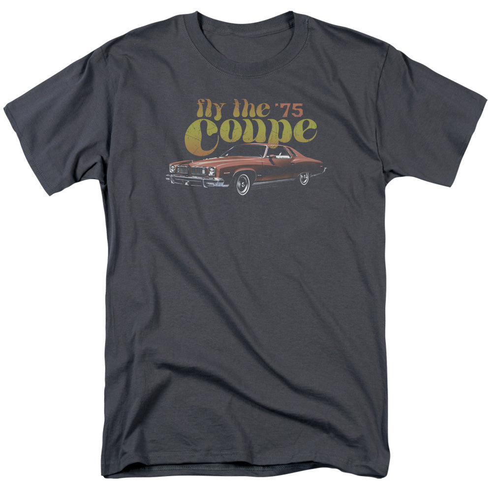 Pontiac Fly The Coupe Mens T Shirt Charcoal Officially Licensed