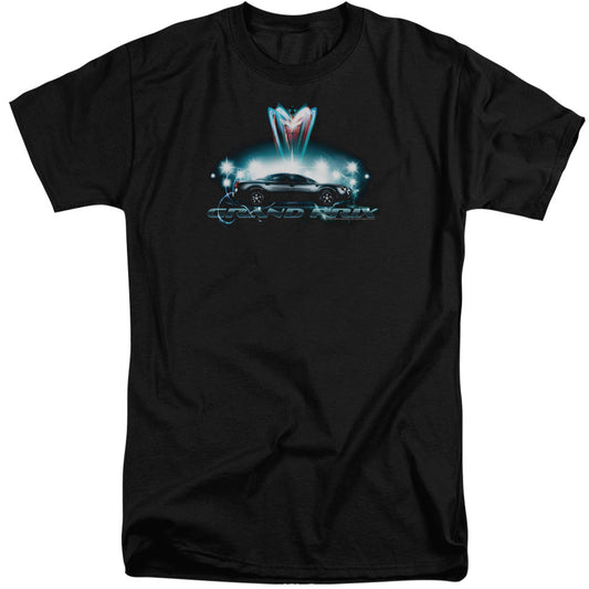 Pontiac Silver Grand Prix Mens Tall T Shirt Black Officially Licensed