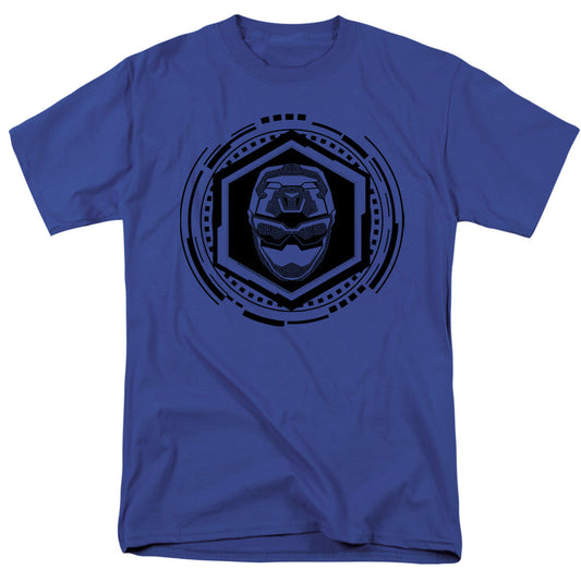Power Rangers Blue Ranger Mens T Shirt Royal Blue Officially Licensed