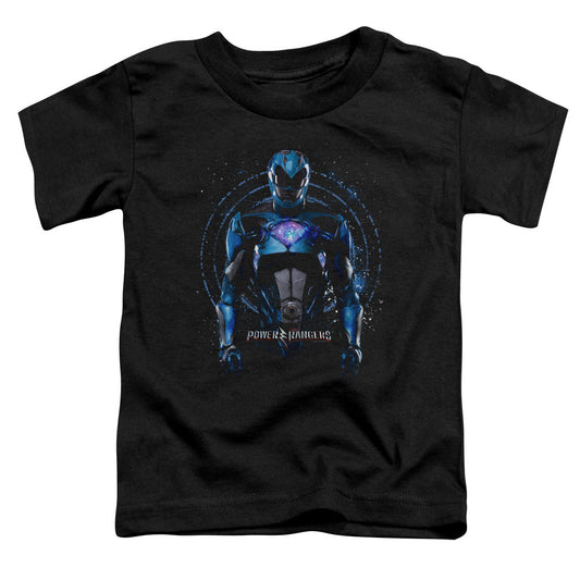 Power Rangers Blue Ranger Toddler Kids Youth T Shirt Black Officially Licensed