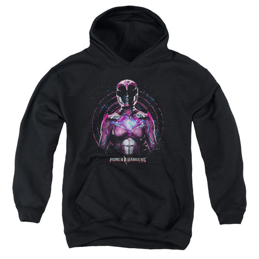 Power Rangers Pink Ranger Kids Youth Hoodie Black Officially Licensed