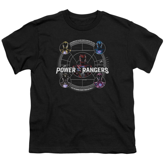 Power Rangers Greatest Glory Kids Youth T Shirt Black Officially Licensed
