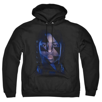 Power Rangers Billy Bolt Mens Hoodie Black Officially Licensed