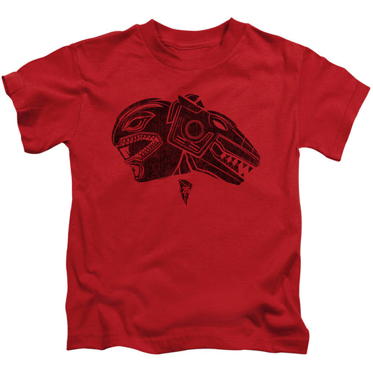 Power Rangers Red Juvenile Kids Youth T Shirt Red Officially Licensed