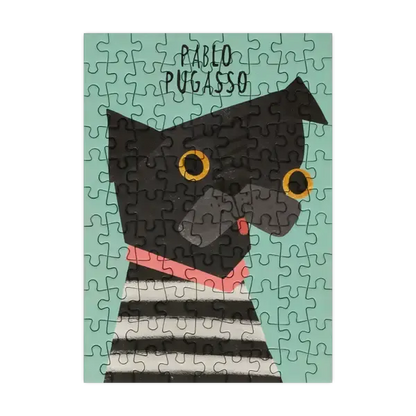 Pablo Pugcasso 99 Piece Mini Jigsaw Puzzle Happily