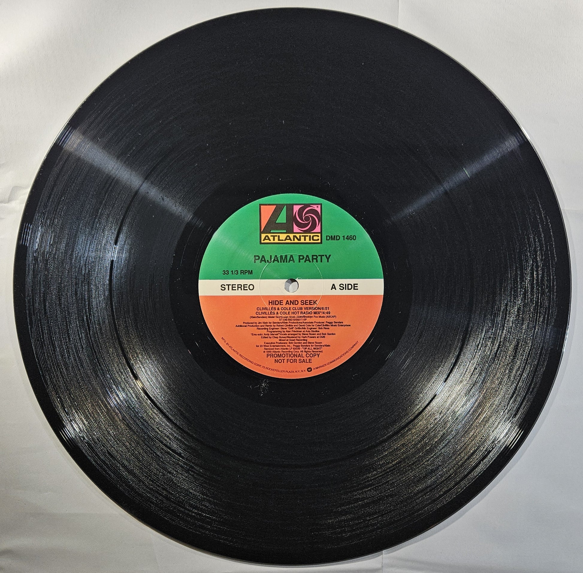 Pajama Party - Hide and Seek [1989 Promo] [Used Vinyl Record 12" Single]