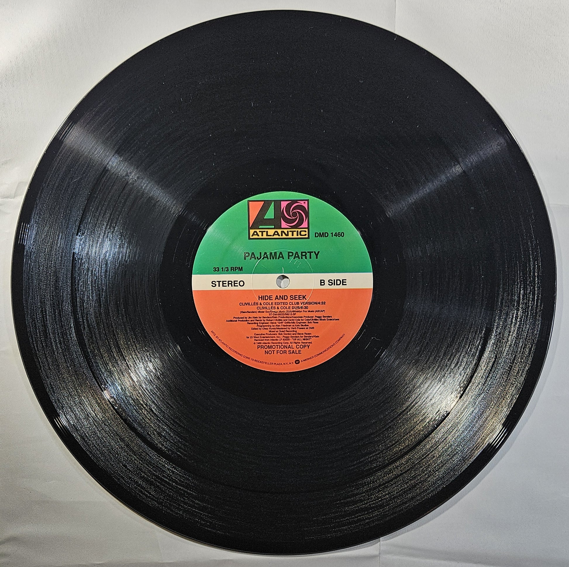 Pajama Party - Hide and Seek [1989 Promo] [Used Vinyl Record 12" Single]