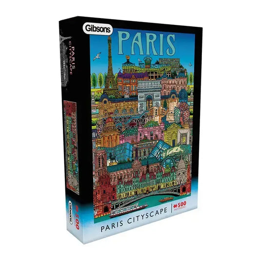 Paris Cityscape 500 Piece Jigsaw Puzzle Gibsons
