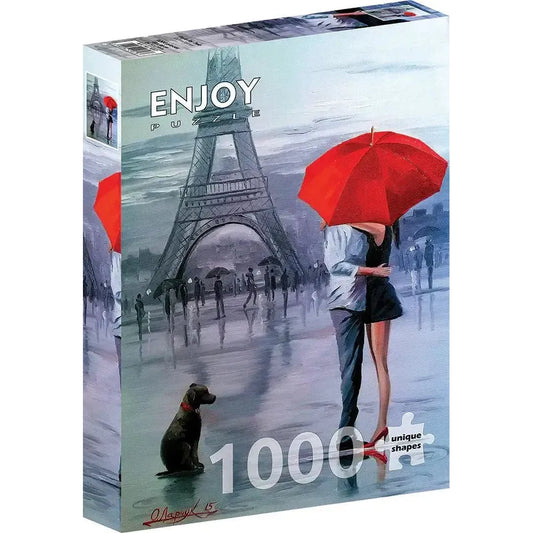 Paris for Two 1000 Piece Jigsaw Puzzle Enjoy New