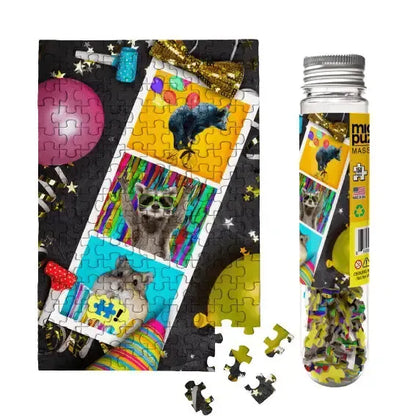 Party Animals 150 Piece Mini Jigsaw Puzzle Micro Puzzles