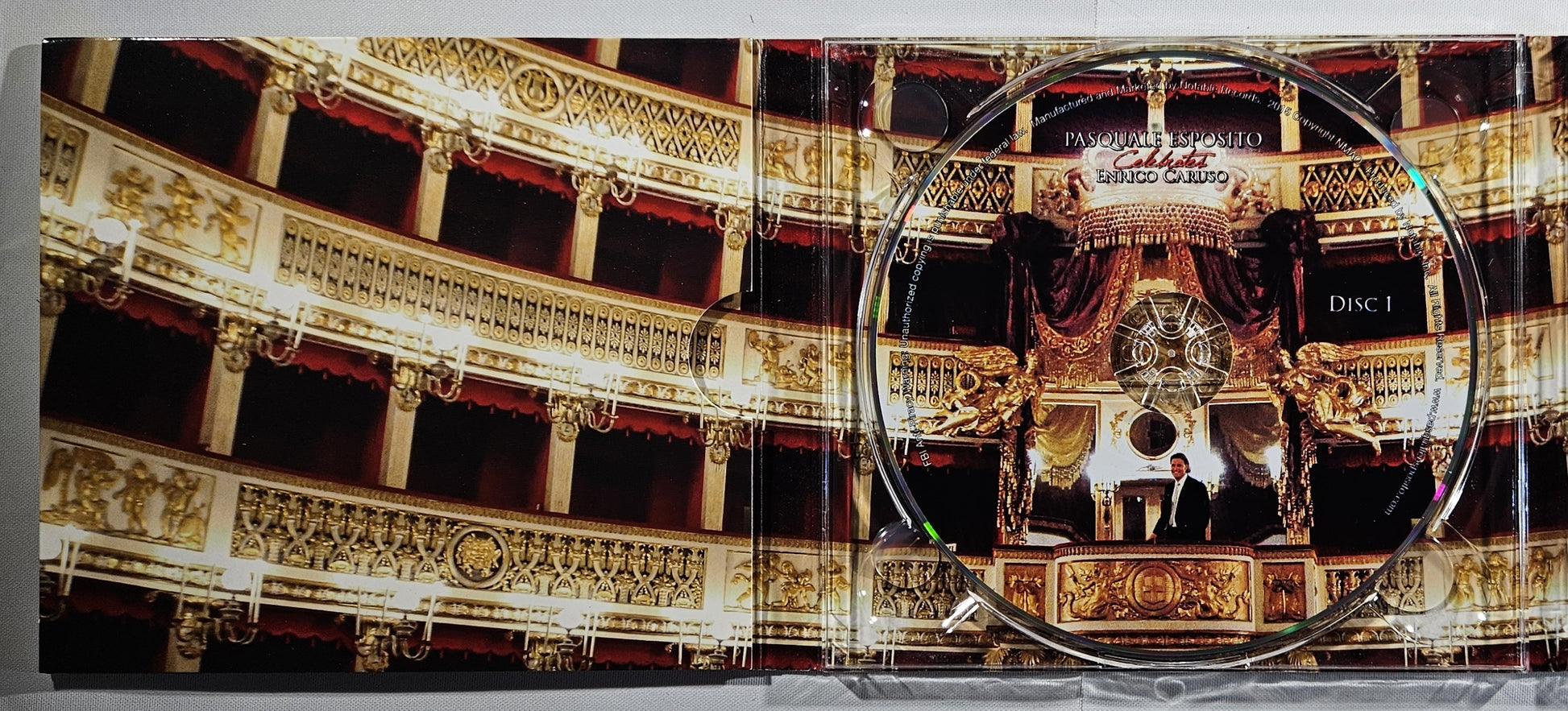 Pasquale Esposito - Celebrates Enrico Caruso [2015 Deluxe] [Used Double CD]