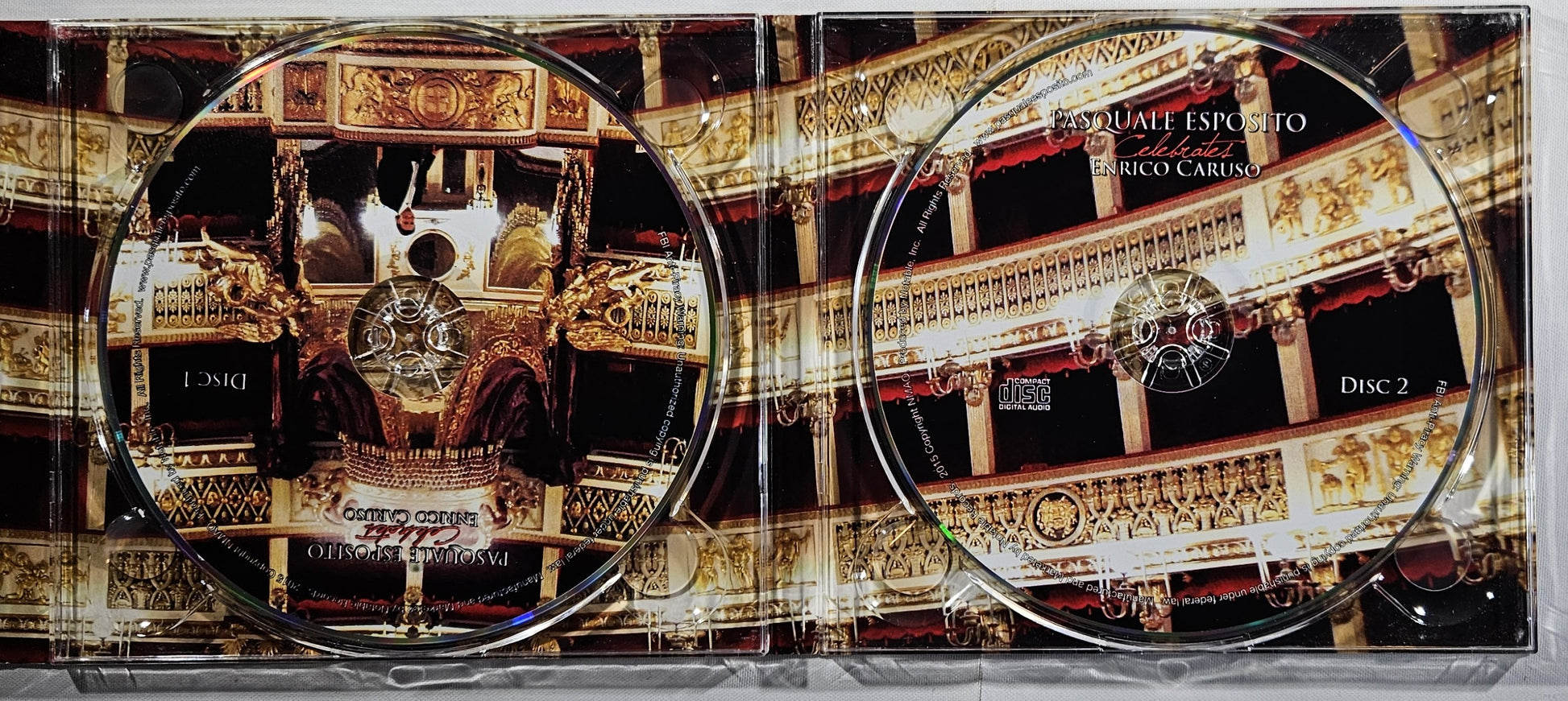 Pasquale Esposito - Celebrates Enrico Caruso [2015 Deluxe] [Used Double CD]
