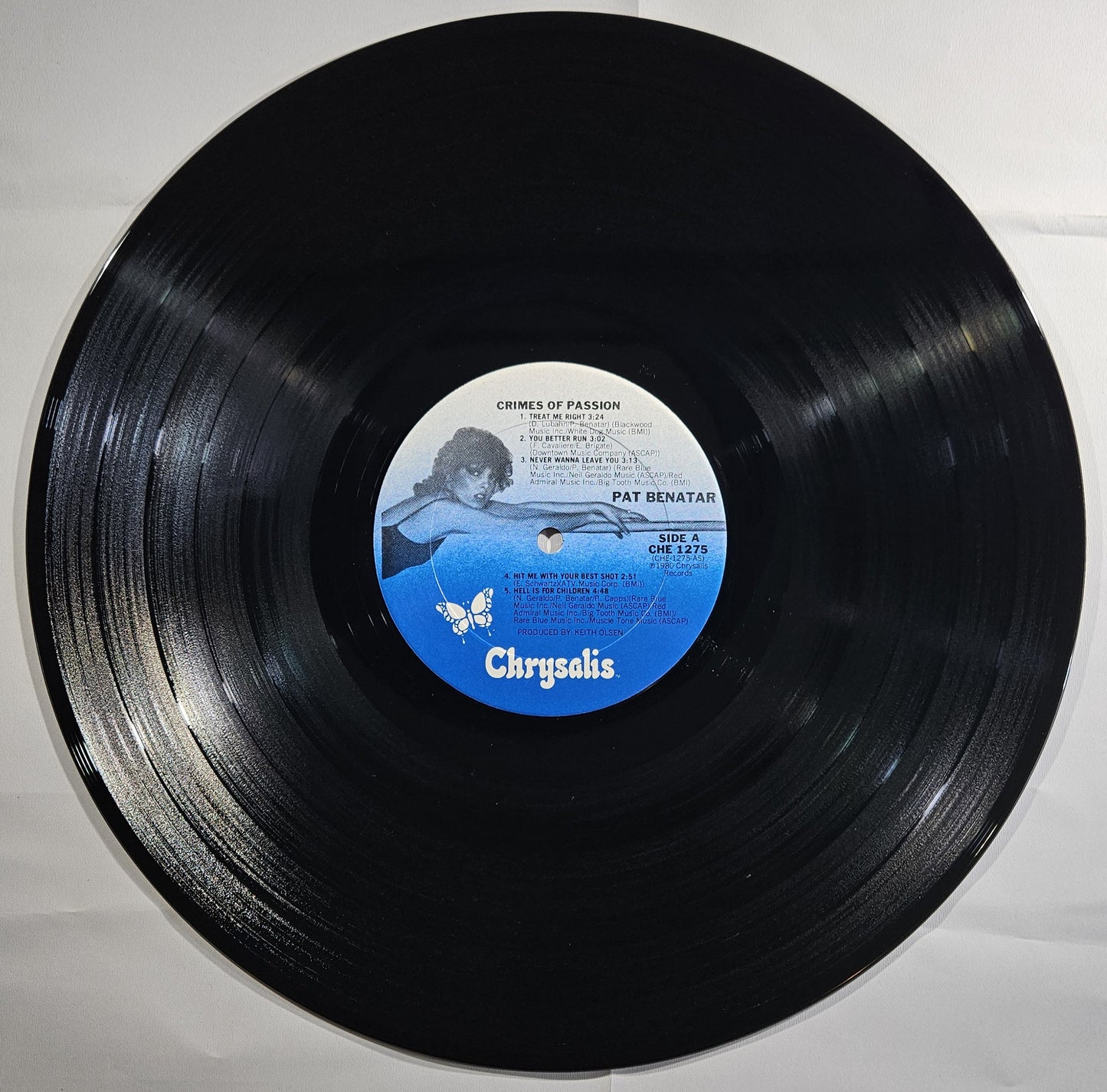 Pat Benatar - Crimes of Passion [1980 Santa Maria Pressing] [Used Vinyl Record LP] [G]