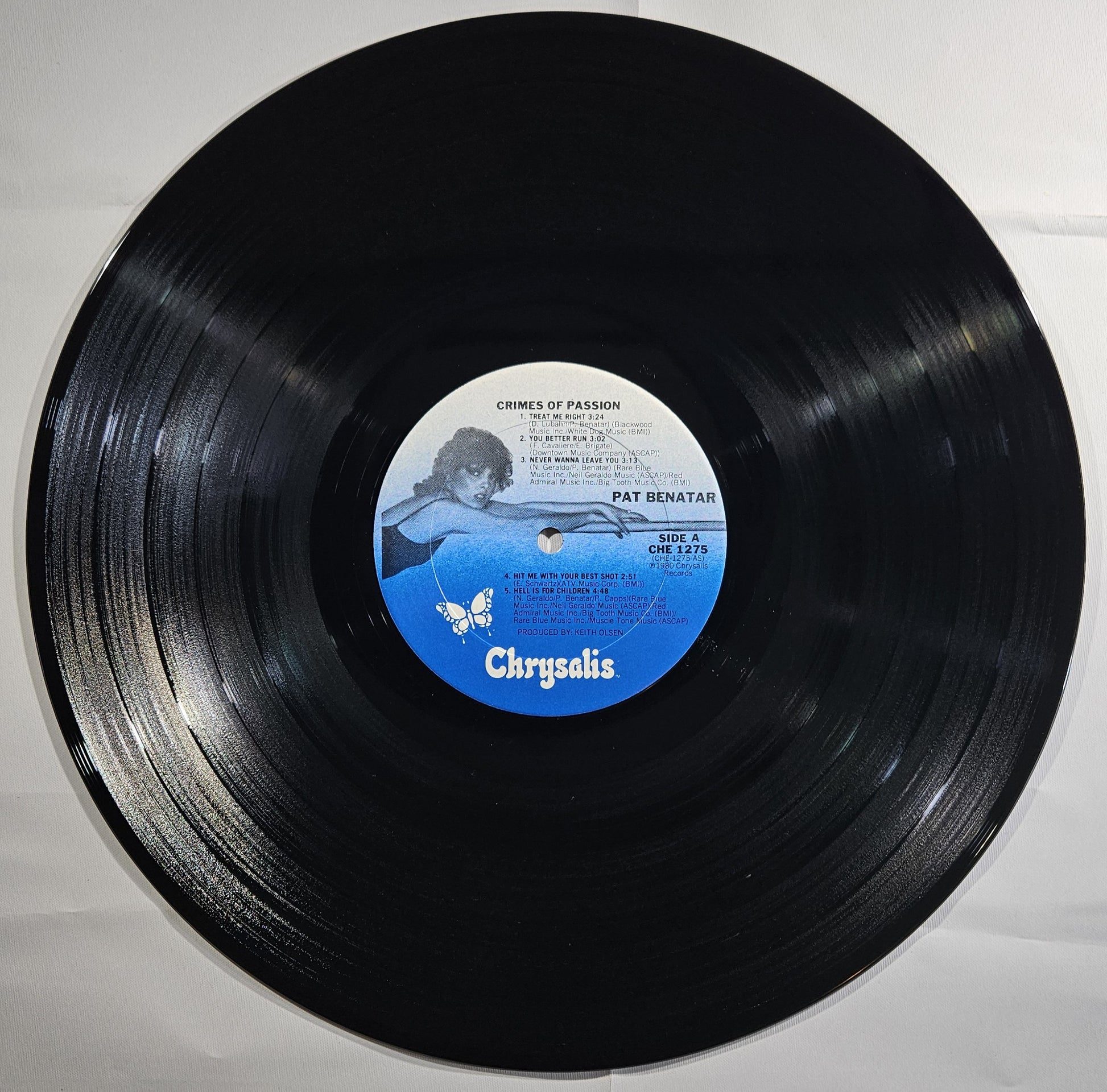 Pat Benatar - Crimes of Passion [1980 Santa Maria Pressing] [Used Vinyl Record LP] [G]