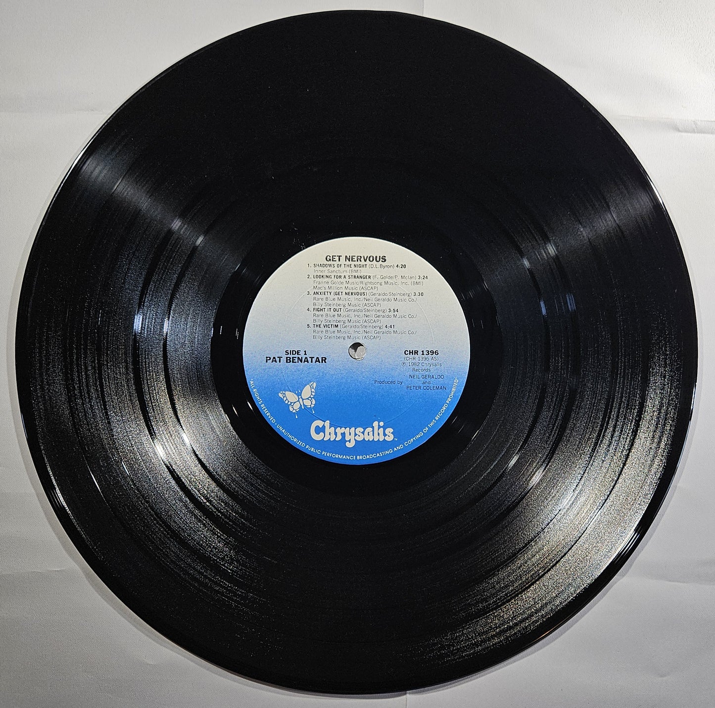 Pat Benatar - Get Nervous [Club Edition] [Used Vinyl Record LP] [E]