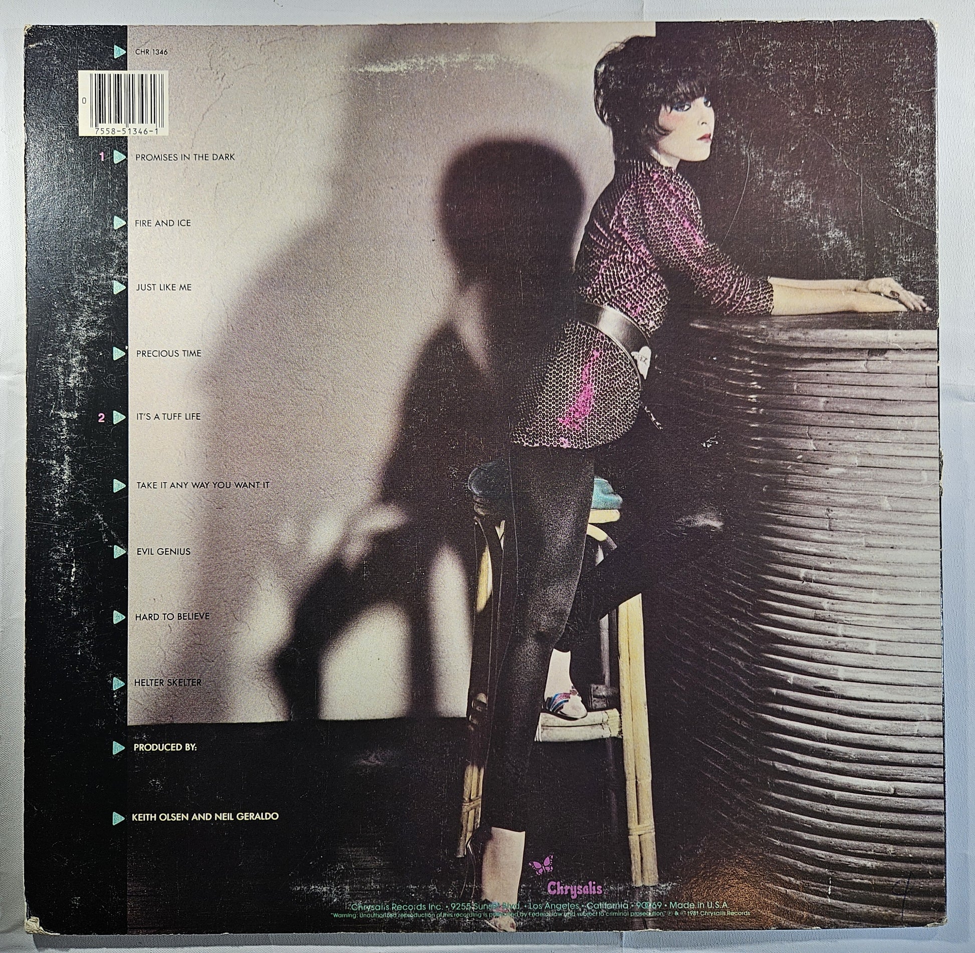Pat Benatar - Precious Time [1981 Terre Haute Press] [Used Vinyl Record LP]