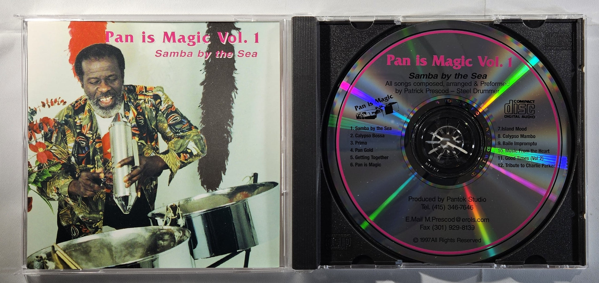 Patrick Prescod - Pan Is Magic Vol. 1 - Samba by the Sea [1997 Used CD]