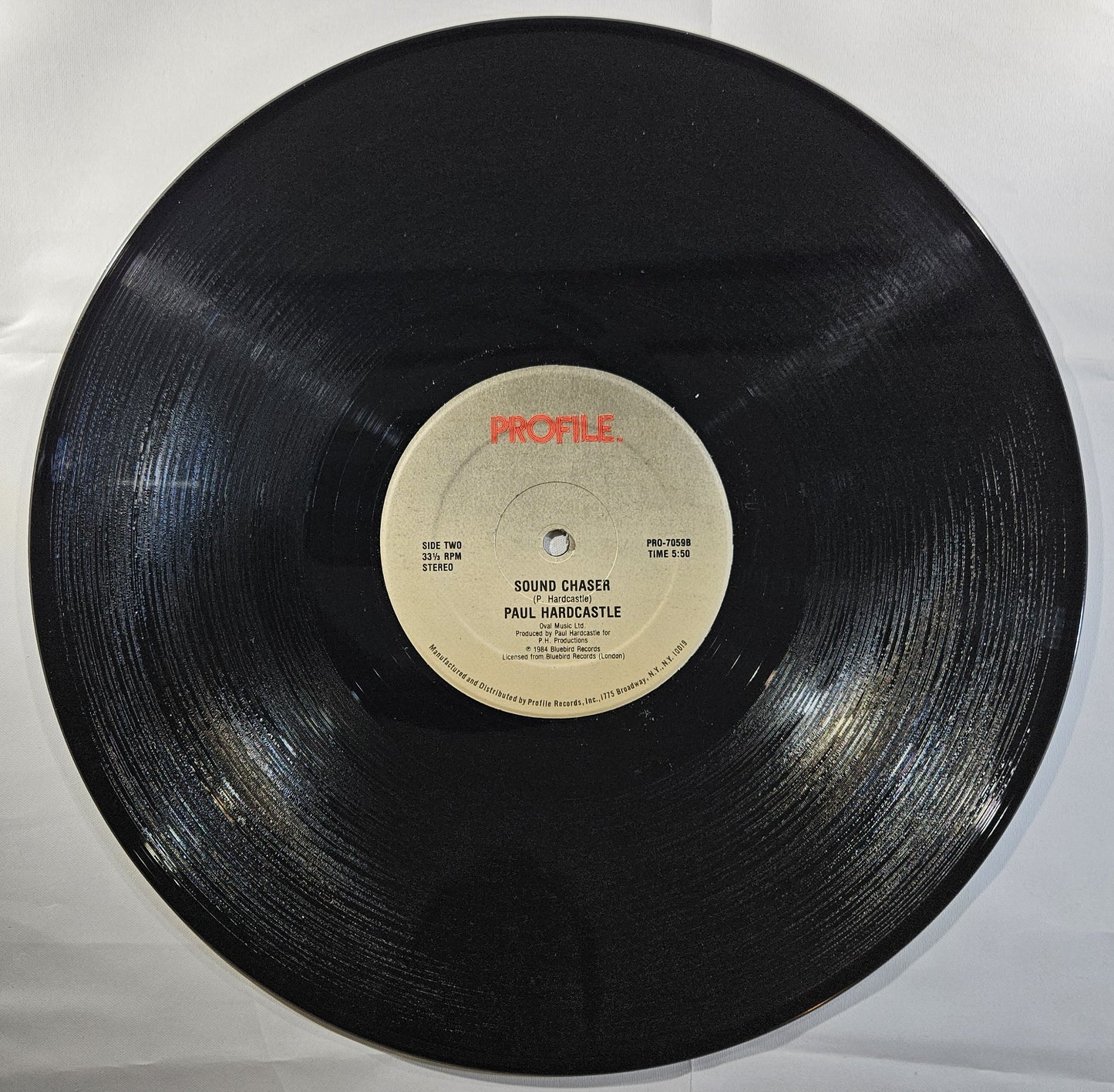 Paul Hardcastle - Rain Forest / Sound Chaser [1984 Used Vinyl Record 12" Single]