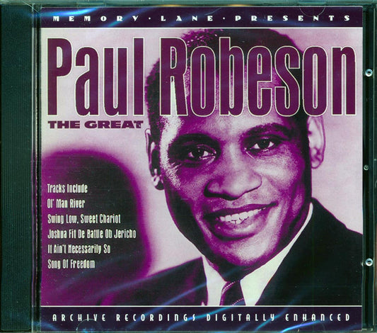 Paul Robeson - The Great Paul Robeson [2000 Compilation] [New CD]