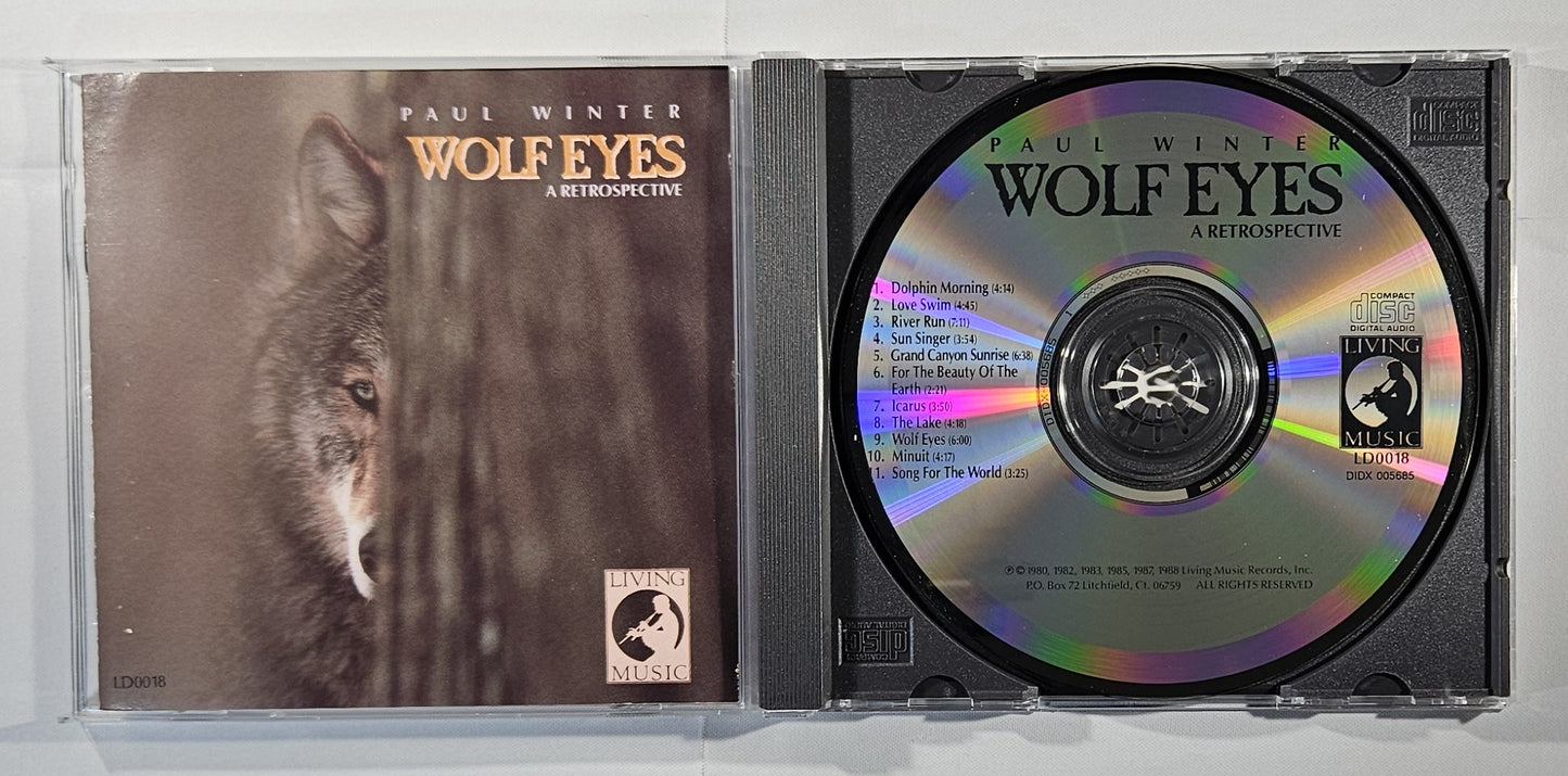 Paul Winter - Wolf Eyes (A Retrospective) [1988 Compilation] [Used CD]