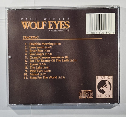 Paul Winter - Wolf Eyes (A Retrospective) [1988 Compilation] [Used CD]