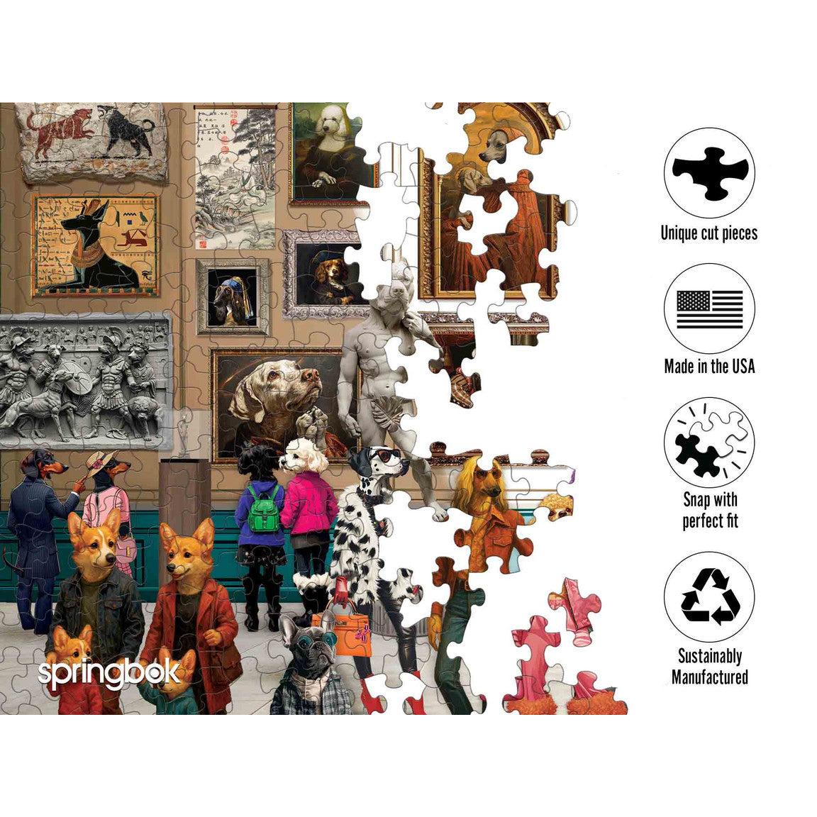 Paws & Portraits 1000 Piece Jigsaw Puzzle Springbok