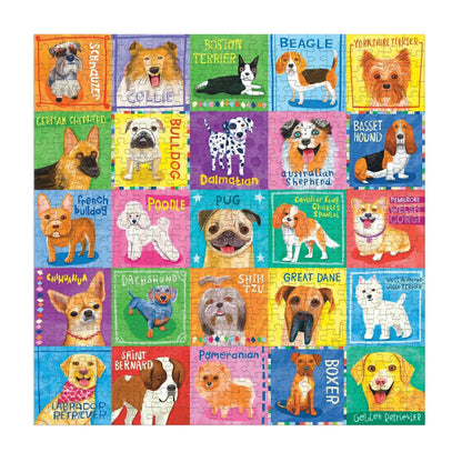 Pawsome Portraits 500 Piece Jigsaw Puzzle Mudpuppy