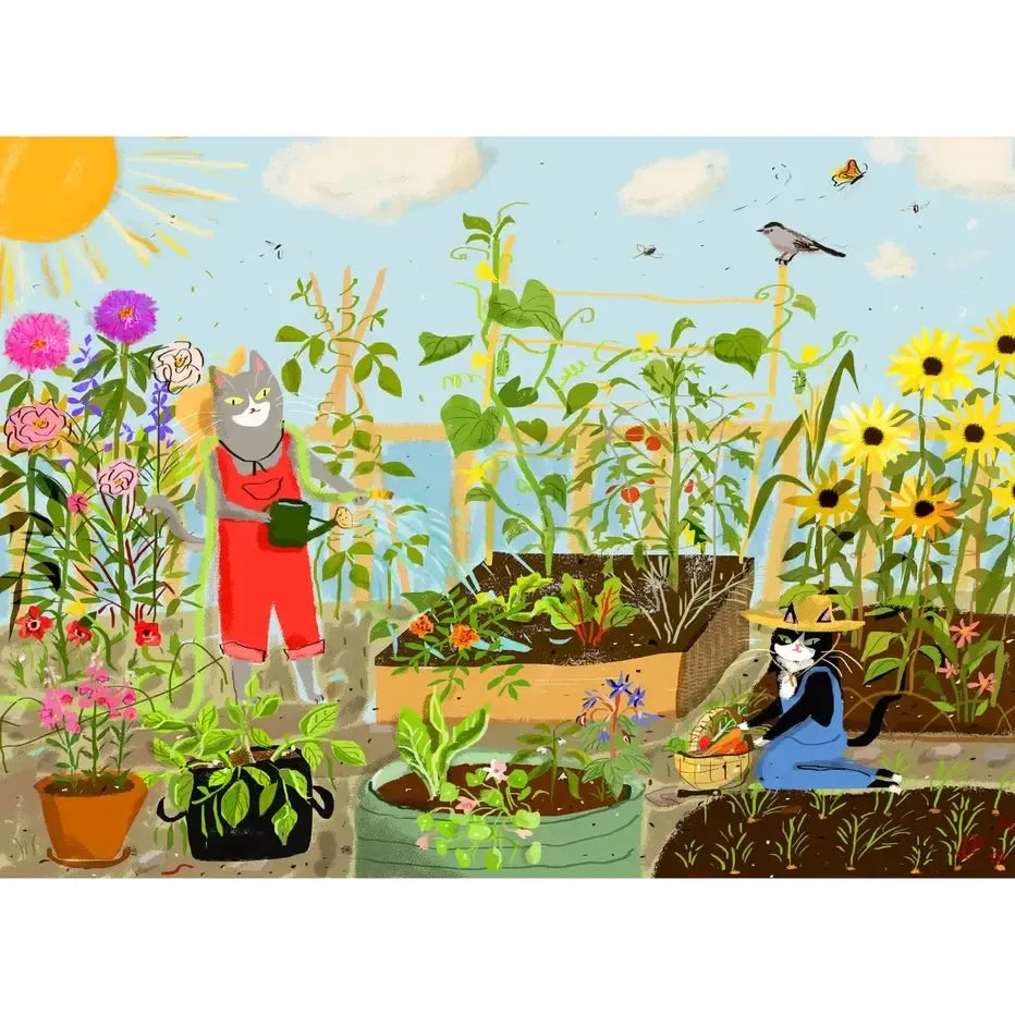Pawted Plants 500 Piece Jigsaw Puzzle PuzzleFolk