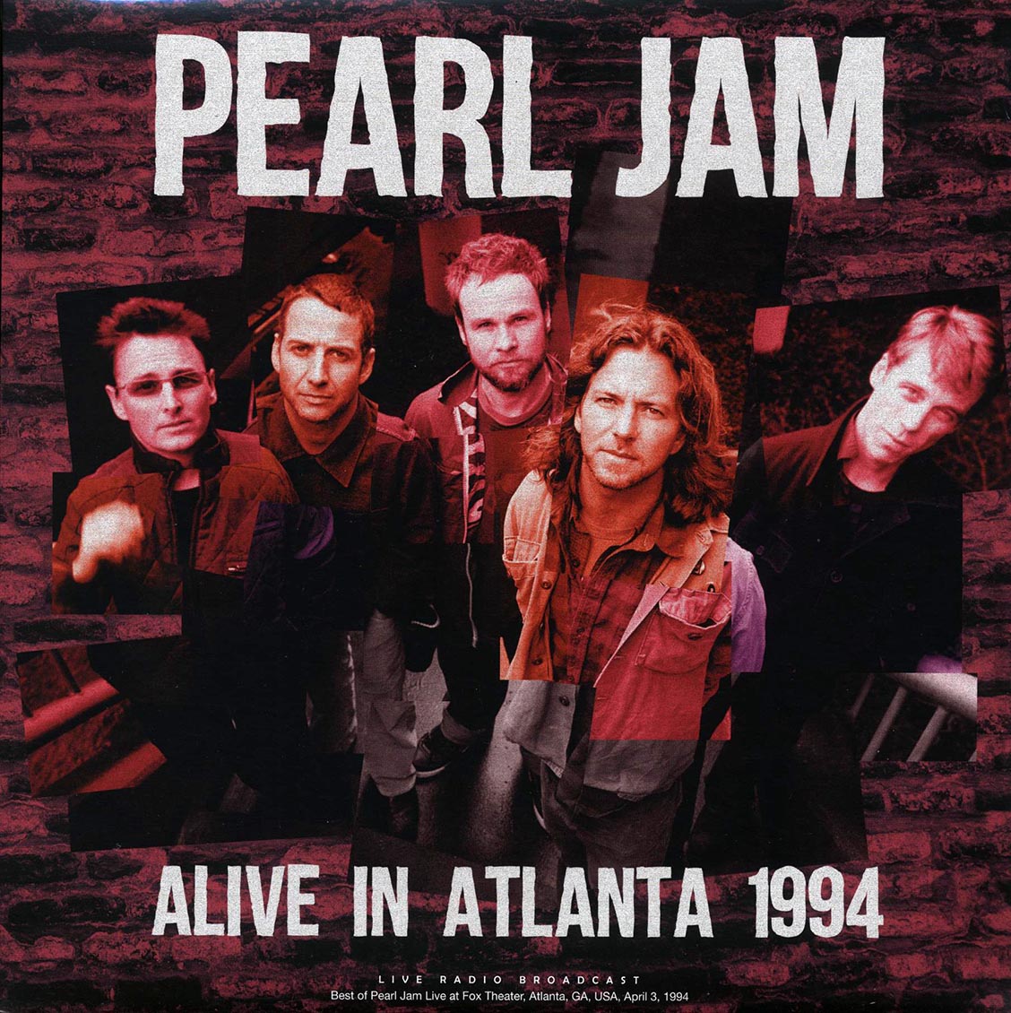 Pearl Jam - Alive in Atlanta 1994 [2023 Unofficial 180G] [New Vinyl Record LP]