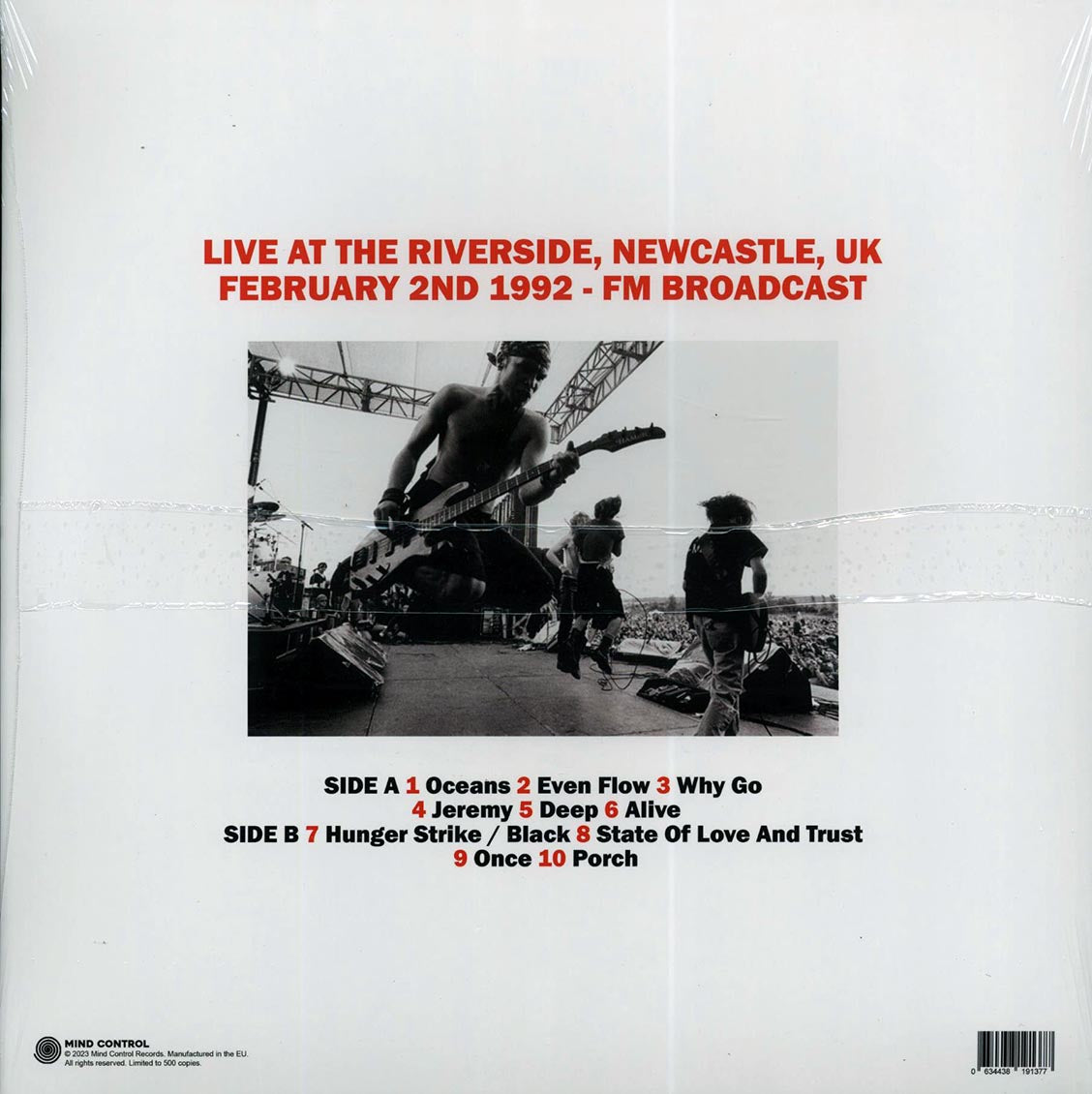 Pearl Jam - Grip the Wheel: 1992 Newcastle Broadcast [2023 Unofficial Limited] [New Vinyl Record LP]