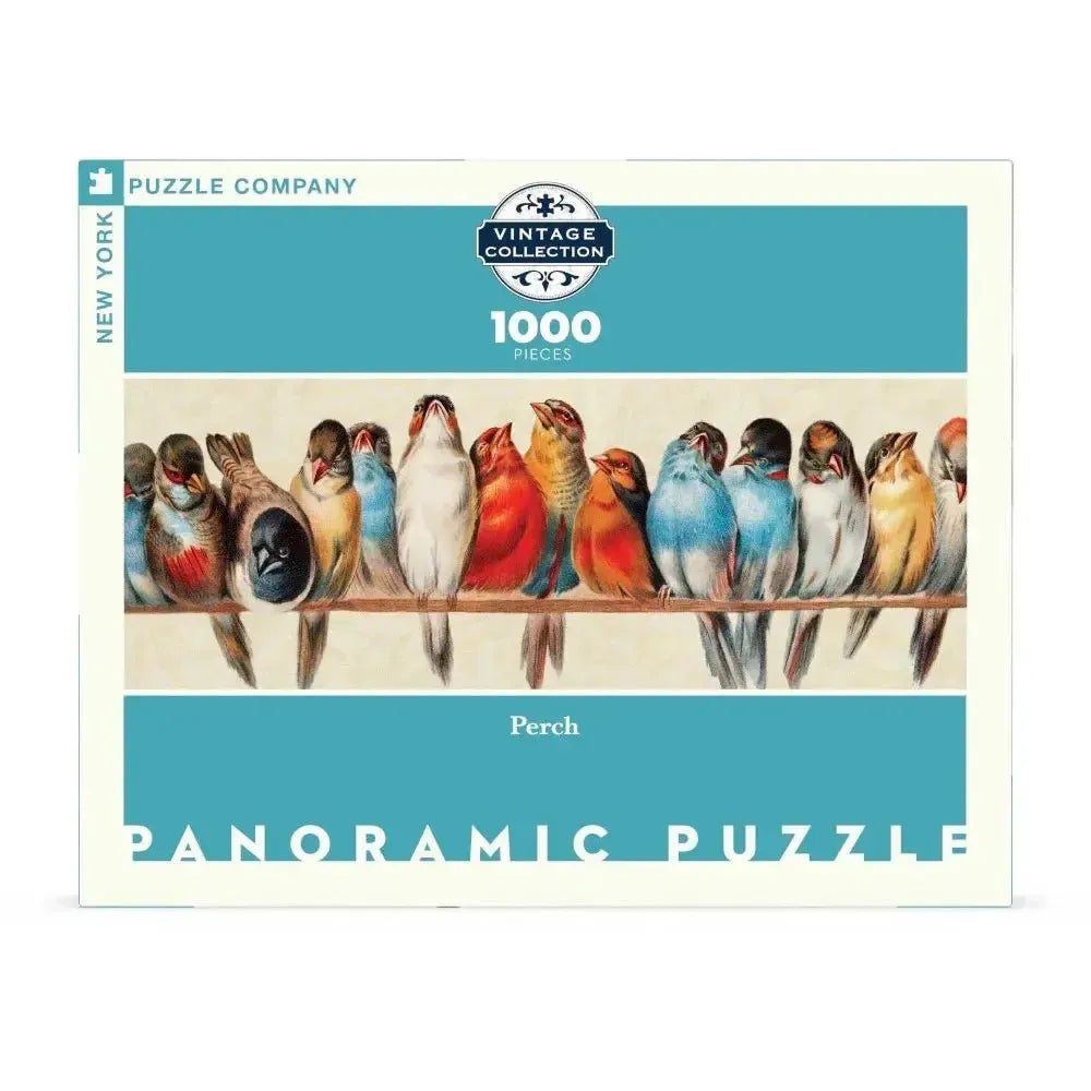 Perch 1000 Piece Panoramic Jigsaw Puzzle NYPC