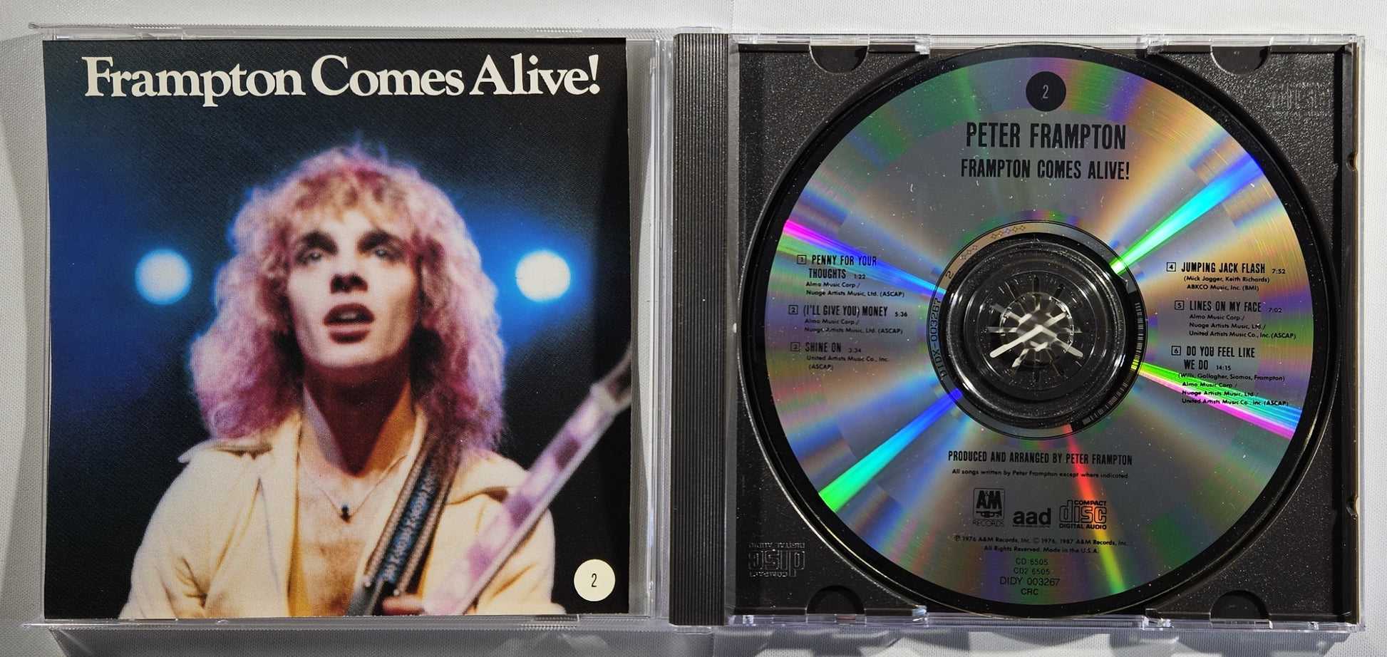 Peter Frampton - Frampton Comes Alive! [1988 Club Edition] [Used Double CD] [B]