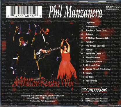 Phil Manzanera - A Million Reasons Why [1997 Reissue] [New CD]