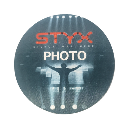 Styx Kilroy Was Here Tour 1983 Backstage Pass OTTO