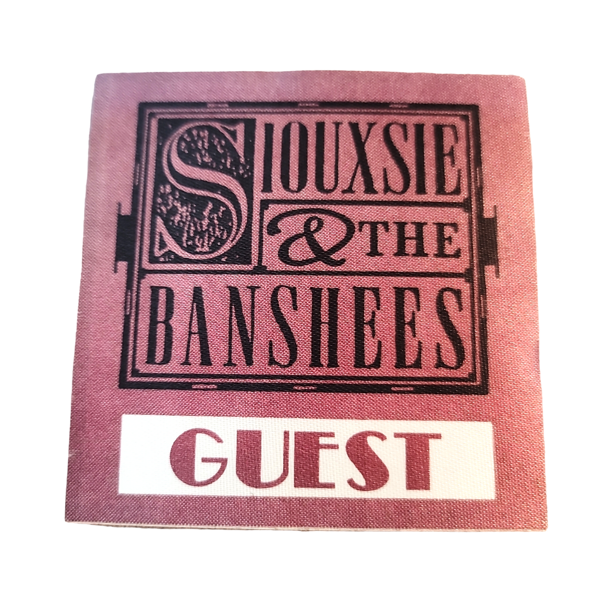 Siouxsie & The Banshees 80s Backstage Pass