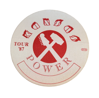 Kansas Power Tour 1987 Backstage Pass OTTO