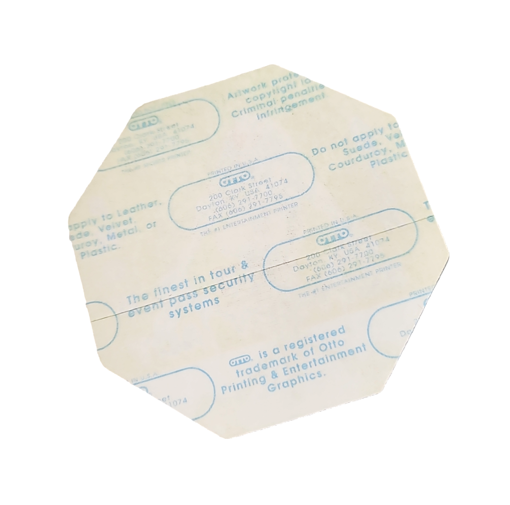 Guns N Roses The Perils of R&R Decadence Tour 1991-92 Backstage Pass OTTO