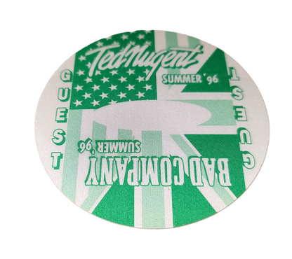 Bad Company & Ted Nugent Summer Tour 1995 Backstage Pass OTTO Guest