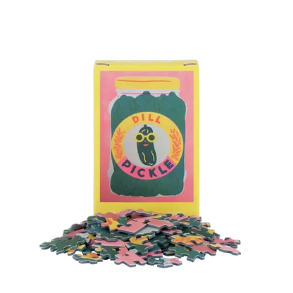 Pickle 99 Piece Mini Jigsaw Puzzle Happily