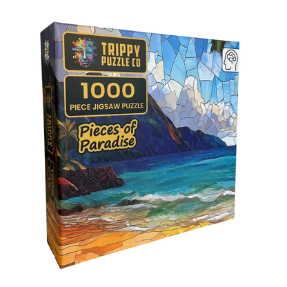 Pieces of Paradise 1000 Piece Jigsaw Puzzle Trippy