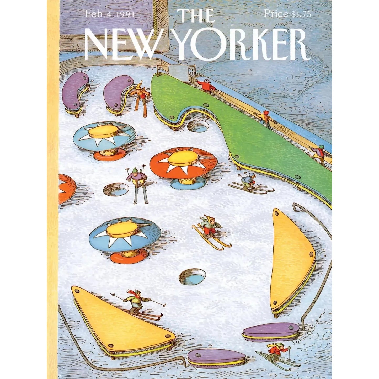 Pinball Piste 500 Piece Jigsaw Puzzle NYPC
