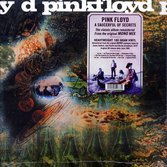 Pink Floyd - A Saucerful of Secrets [2022 Reissue Remastered Mono 180G] [New Vinyl Record LP]