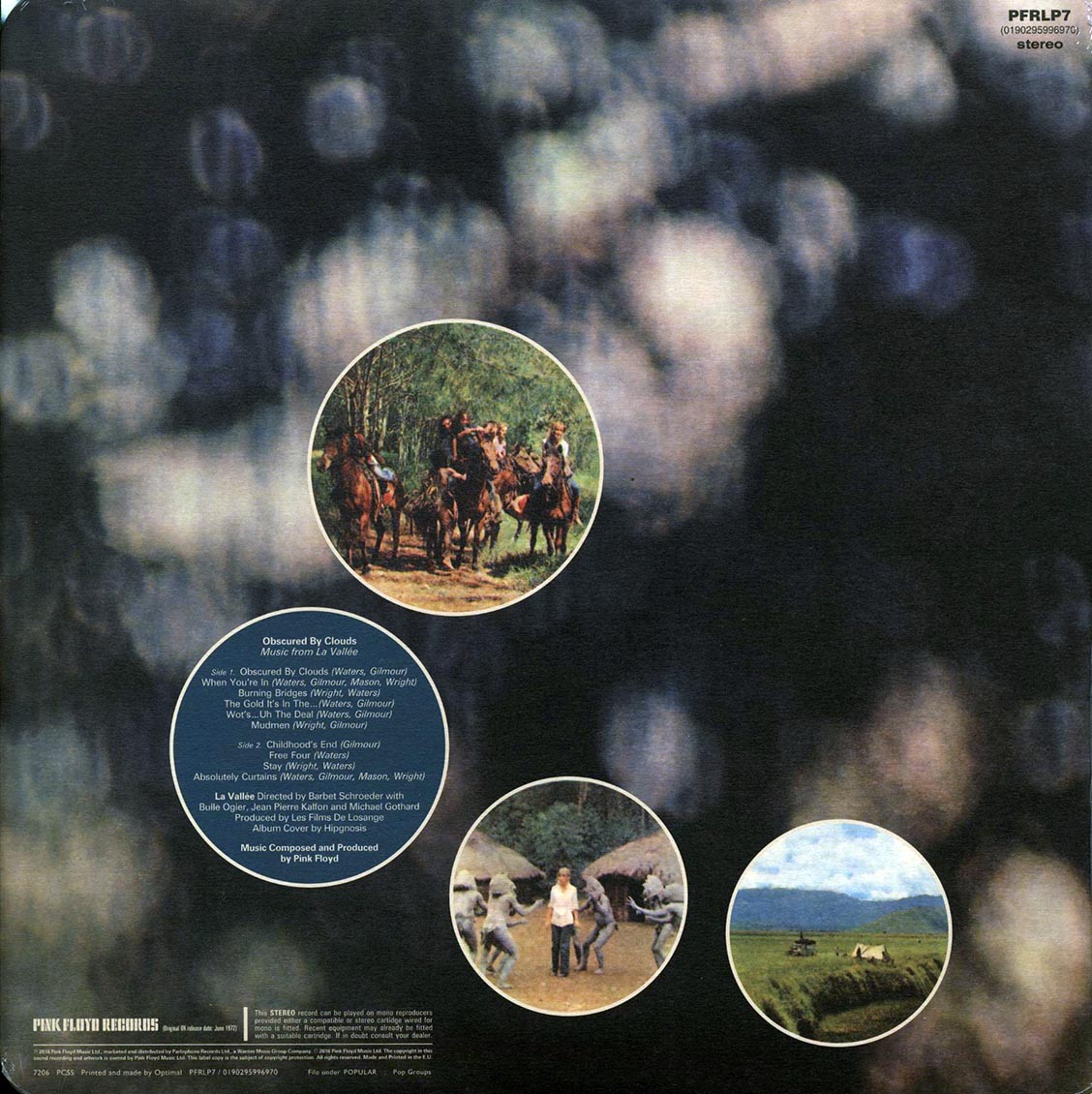 Pink Floyd - Obscured by Clouds [2016 Remastered 180G] [New Vinyl Record LP]