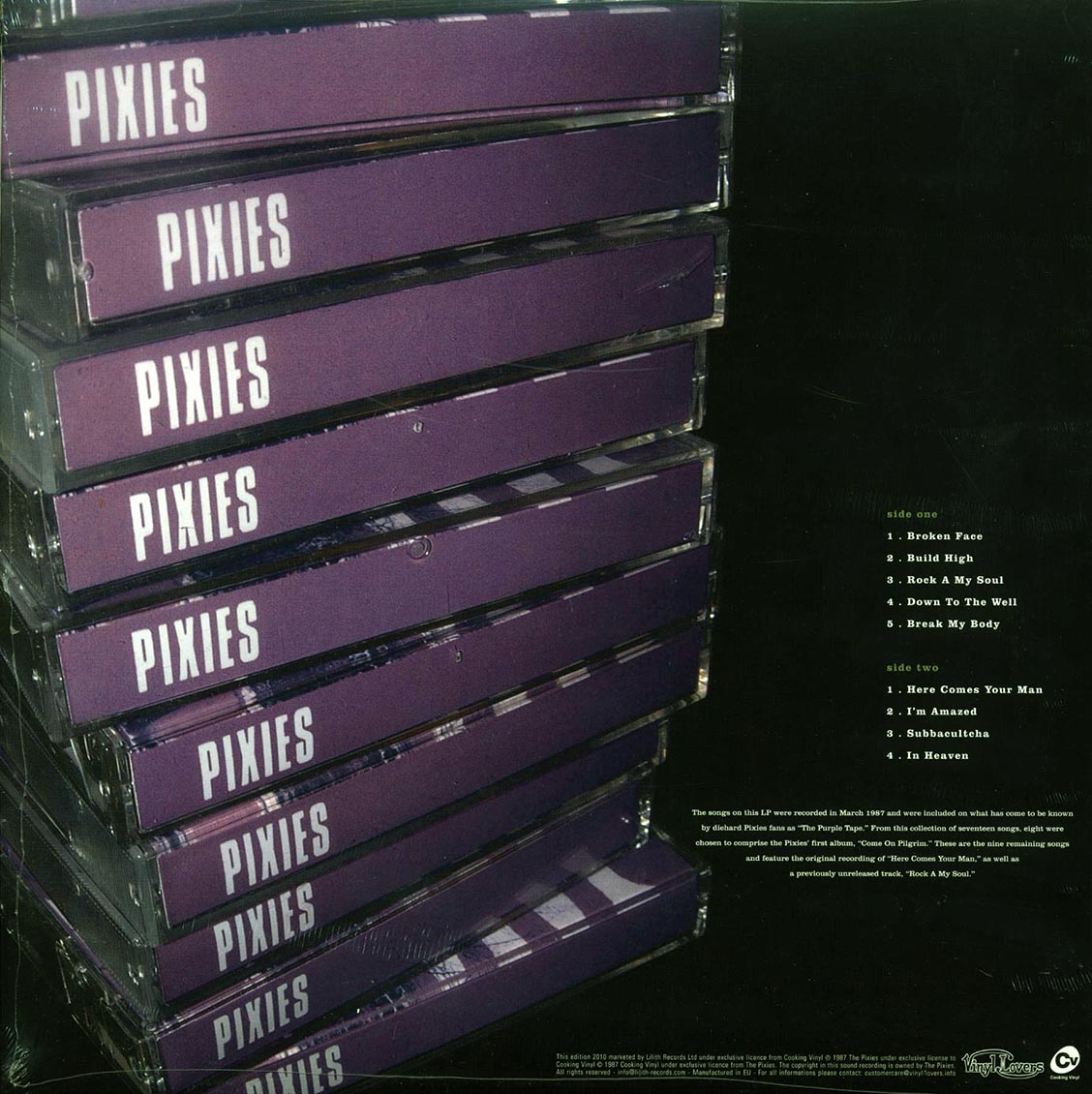 Pixies - Pixies [2010 Reissue Limited Green] [New Vinyl Record LP]