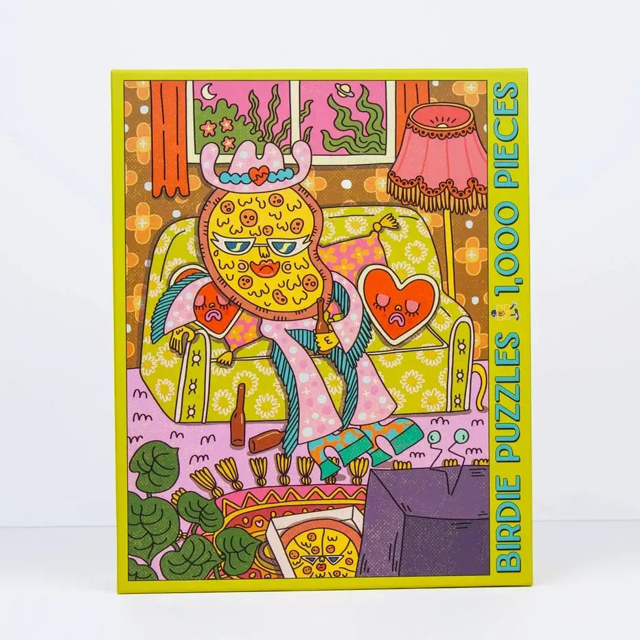 Pizza For One 1000 Piece Jigsaw Puzzle Birdie