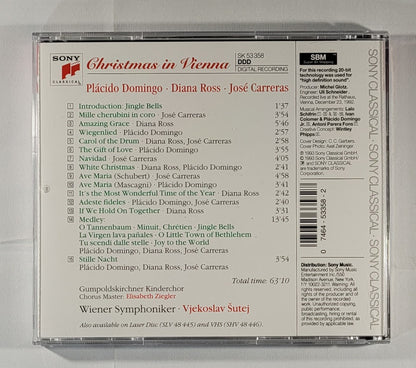 Placido Domingo, Diana Ross, José Carreras - Christmas in Vienna [1993 Used CD]