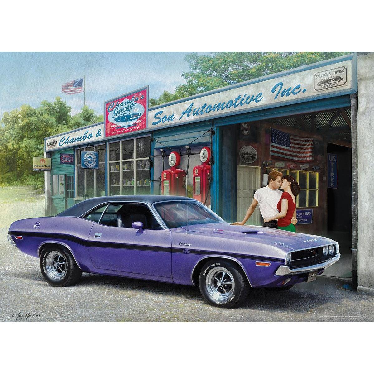 Plum Crazy Challenger 1000 Piece Jigsaw Puzzle Eurographics